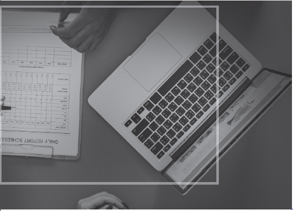 CRM Software Laptop Display