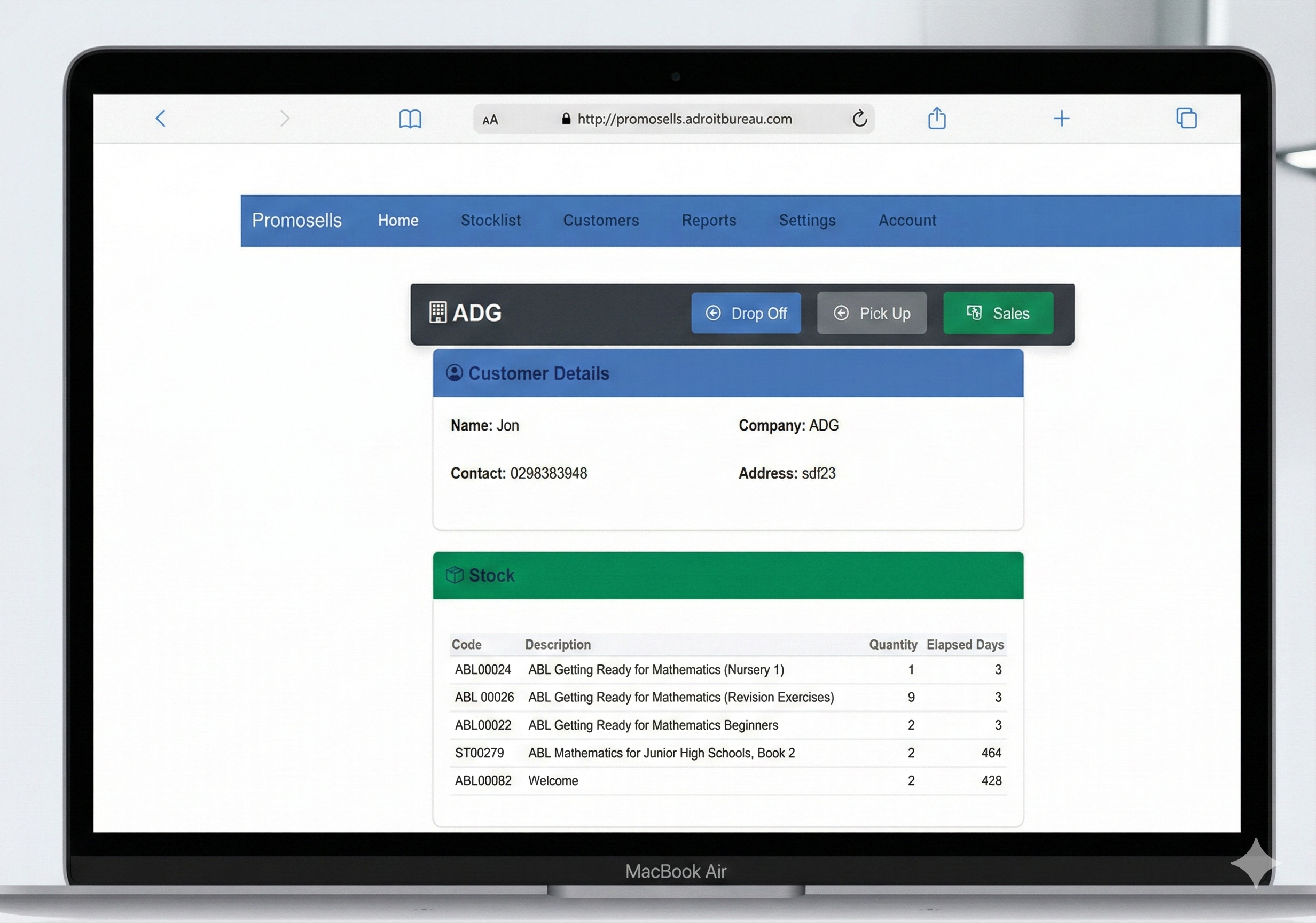 PromoSells Web Dashboard